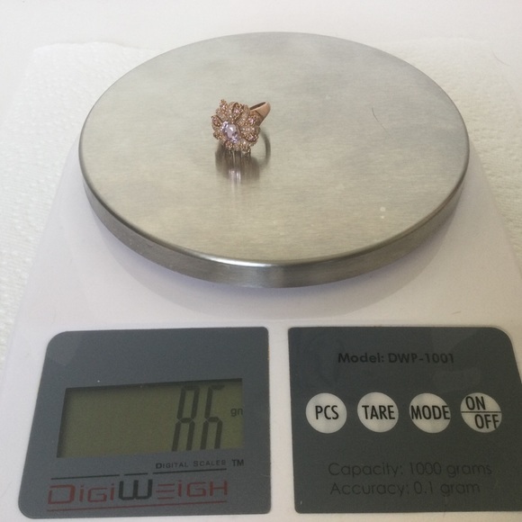 14k ROSE GOLD KUNZITE RING - Picture 5 of 6